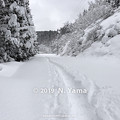 2019年1月27日、白山市白峰風景