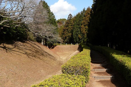 山中城跡三ノ丸堀