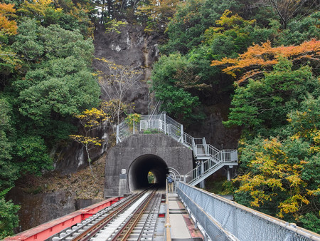 大井川鐵道井川線 本土トンネル