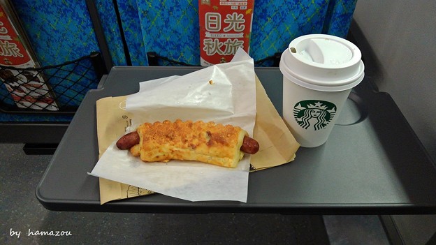朝の腹ごしらえ