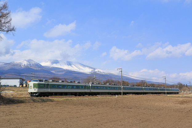 ありがとう189系 N102編成ラストラン@浅間山バック
