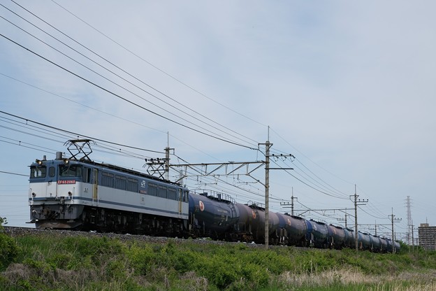 8685レ EF65-2060+タキ11B@ヒガウラ