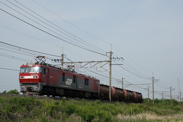 5097レ 安中貨物 EH500-54+タキ4B@ヒガウラ