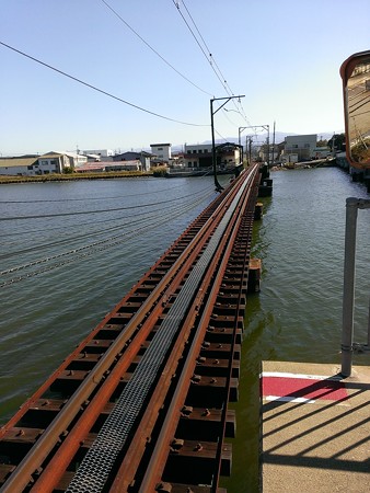 北鉄線・大野川鉄橋