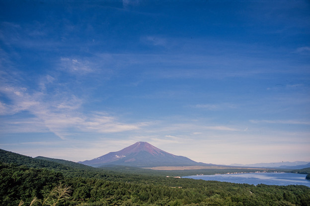 富士五湖巡り【山中湖：パロラマ台から】2