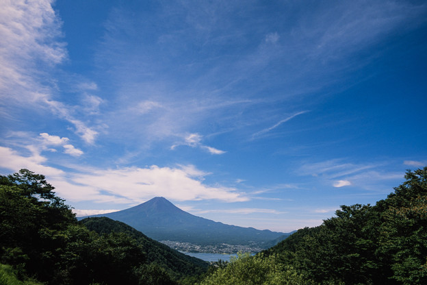 富士五湖巡り【峠の茶屋から見る富士】3