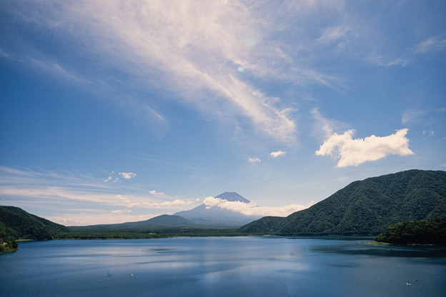 富士五湖巡り【本栖湖から見る富士】2