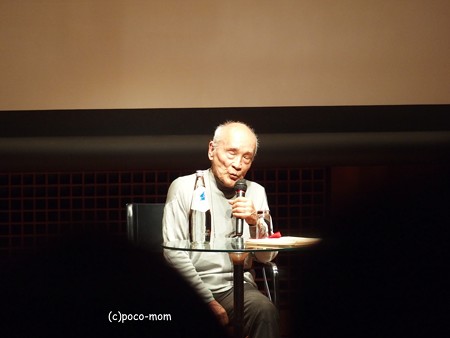 イタリア文化会館 「京」を語る谷川俊太郎 P4130006
