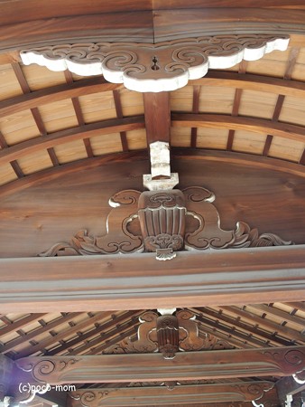 東福寺方丈廊下の蟇股、大瓶束 P1110201
