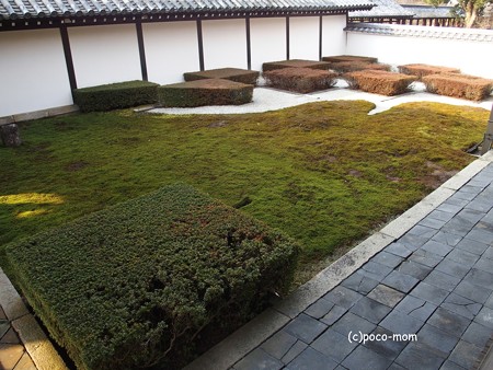 東福寺本坊 西庭 井田の庭P1110202