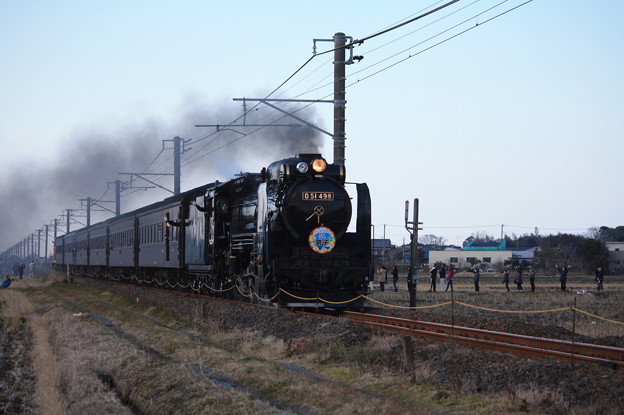 Photos: SL銚子　D51498+旧型客車+DE10 1752　（18）