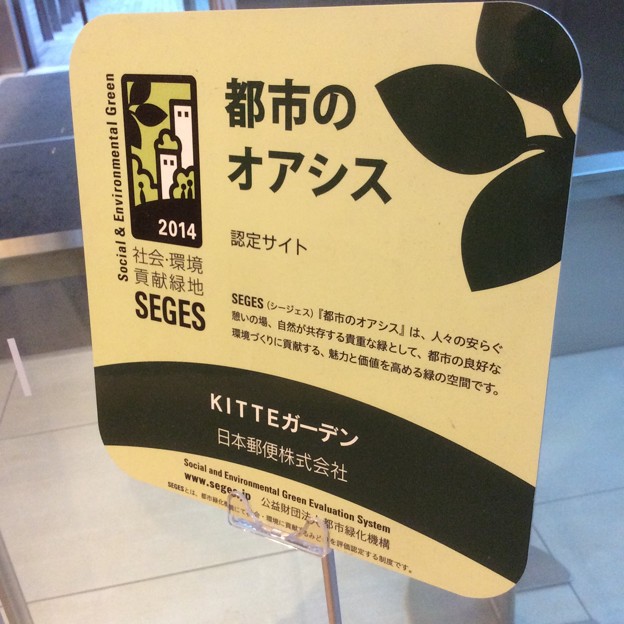 都市のオアシス