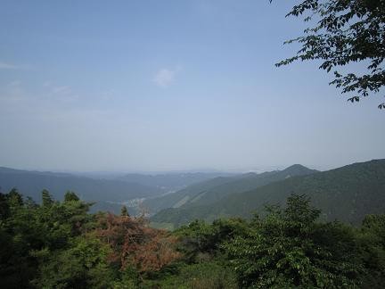 御岳山からの眺め