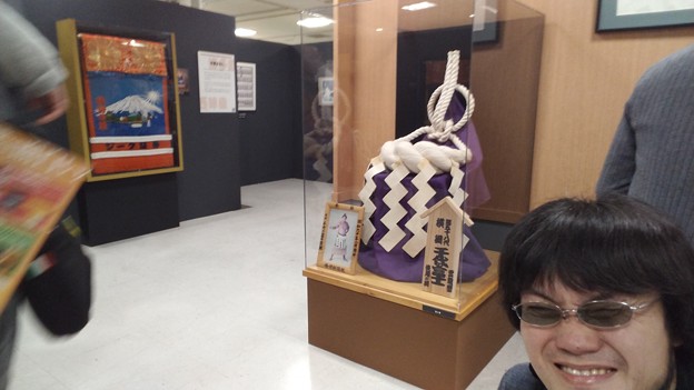 大相撲展！東急百貨店に嘉風と矢後(北海道出身)2