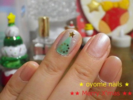 クリスマスネイル ツリー