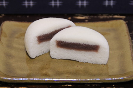 かるかん饅頭断面
