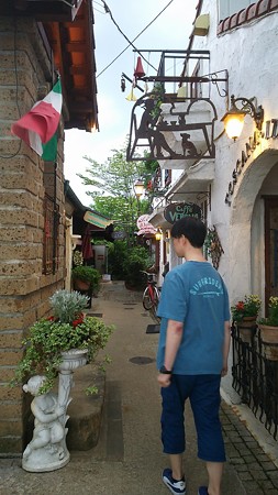 ここはイタリアか?