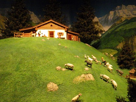 ハイジとおんじの山小屋