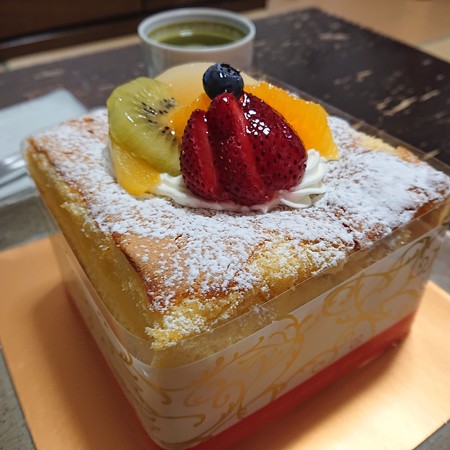 きれいな不二家のケーキ
