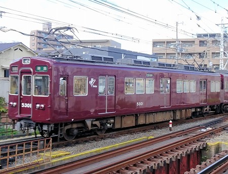 阪急 前頭行先板