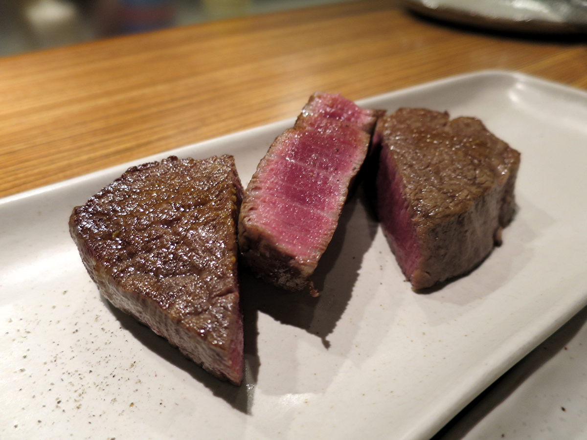 ヒレ焼き上がり