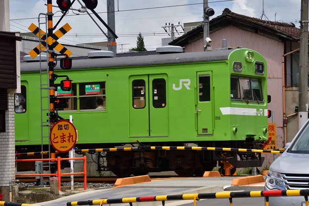 2018_0708_132515　JR奈良線鳥羽街道踏切
