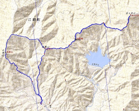 2016-03-12白馬山～金ヶ谷山～毛無山