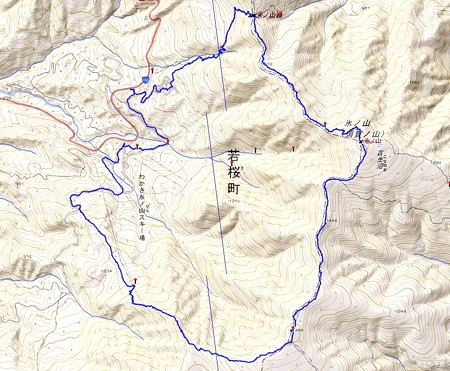 2016-03-20氷ノ山～三の丸