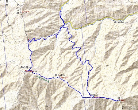 2016-05-04後山～駒ノ尾