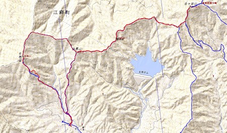 2018-06-16 毛無山～金ヶ谷山