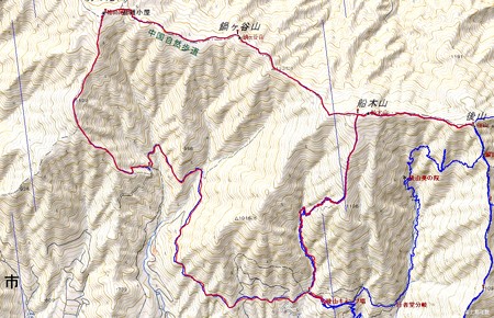 2018-10-09 後山～駒の尾山