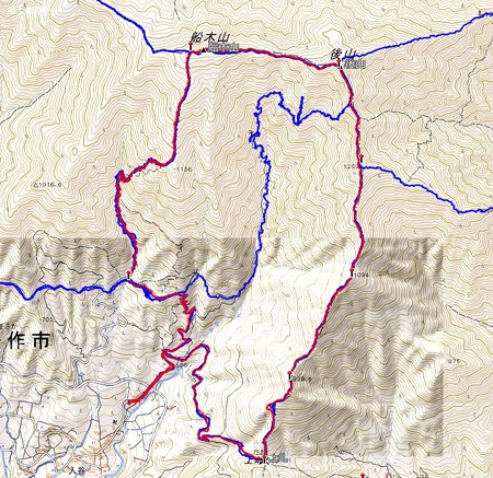 20190825 後山（上乢へ周回）