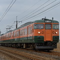 信越本線 普通列車 142M (115系4両)