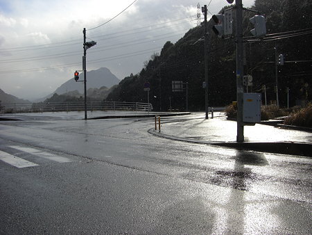 降ってきた