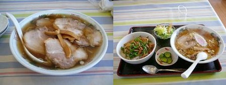チャーシュー麺&ルースー丼ラーメンセット