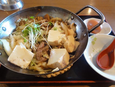 かなり下げ底なすき焼き鍋