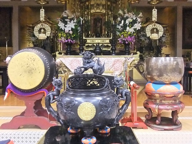 法現寺 Buddhist temple Buddhism 広島市南区段原日出2丁目 2011年11月3日