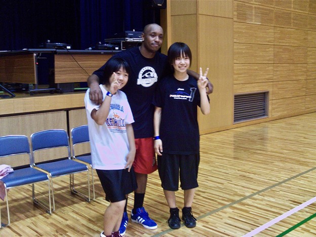 Andre Murray Vancouver Volcanoes 山県郡北広島町都志見 豊平総合体育館 2011年8月7日