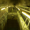 Photos: 出口からトンネル魚道を見下ろす