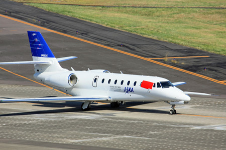 JA68CE JAXA 宇宙航空研究開発機構 セスナ680 サイテーション・ソヴェリン IMG_8194_2