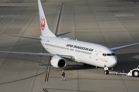 JTA日本トランスオーシャン航空 B737-8Q3 JA01RK IMG_8810