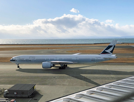 キャセイパシフィック航空 B777-300ER B-KQW IMG_1738_2