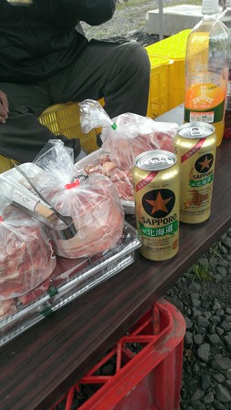 野外ジンギスカン