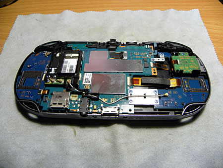 PS vita 1100 有機EL交換品 - メルカリ