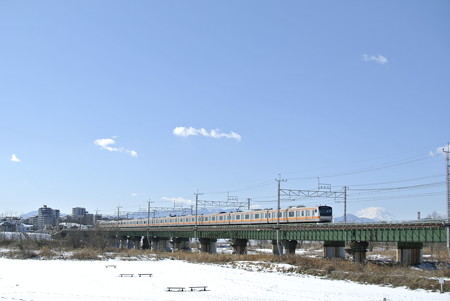 中央線多摩川橋梁