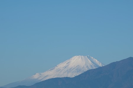 2015.12.05　駅前　富士山