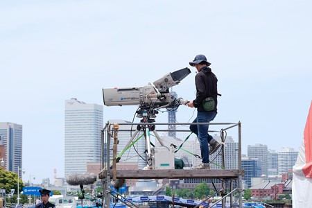 2018.05.11　山下公園　2018世界トライアスロンシリーズ横浜大会　カメラリハーサル