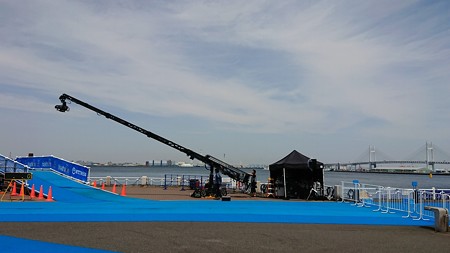 2018.05.11　山下公園　2018世界トライアスロンシリーズ横浜大会　準備　Xperia XZ1
