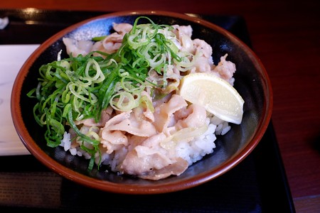 2019.01.07　丸亀製麺　塩だれ豚丼