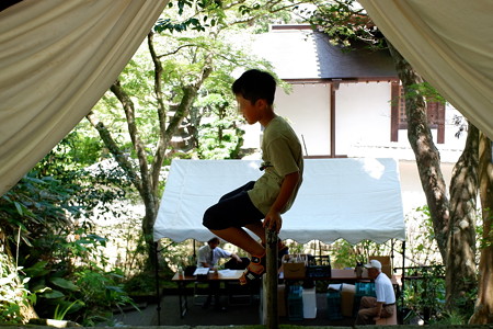 2019.08.05　鎌倉　お施餓鬼　お寺の門